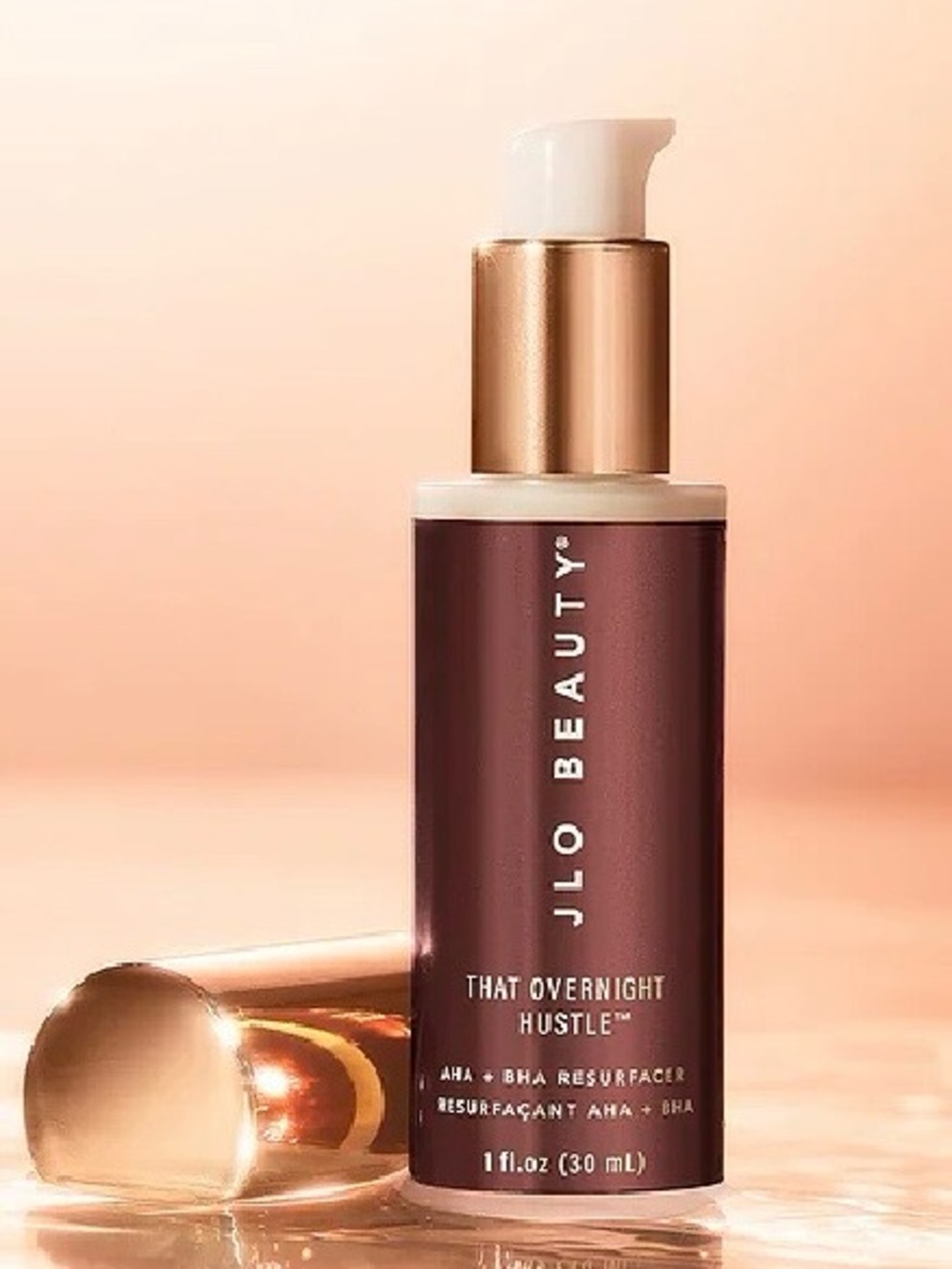 JLO Beauty That Overnight Hustle AHA + BHA Resurfacer